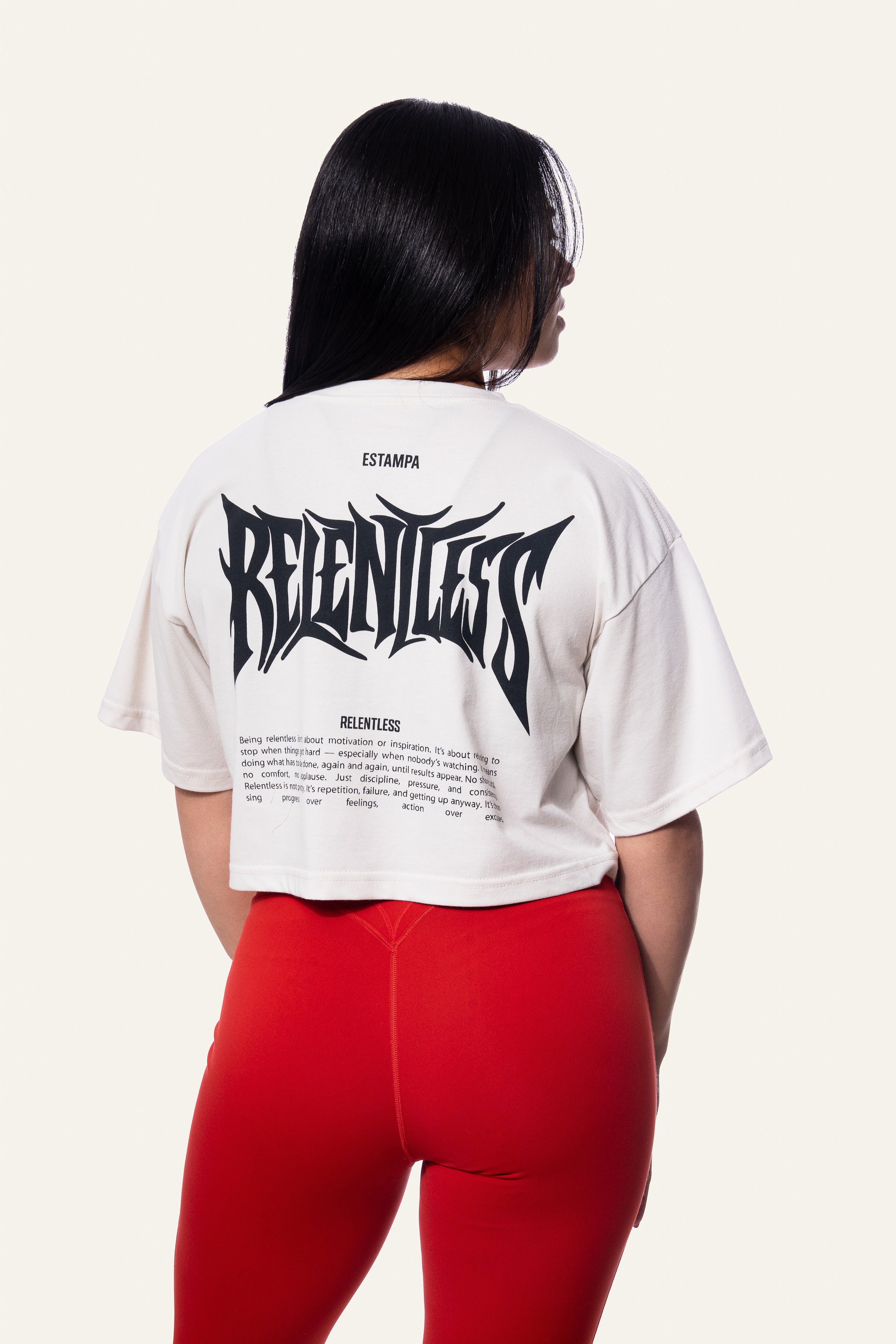 Relentless Collection / CropTop Oversize UNISEX