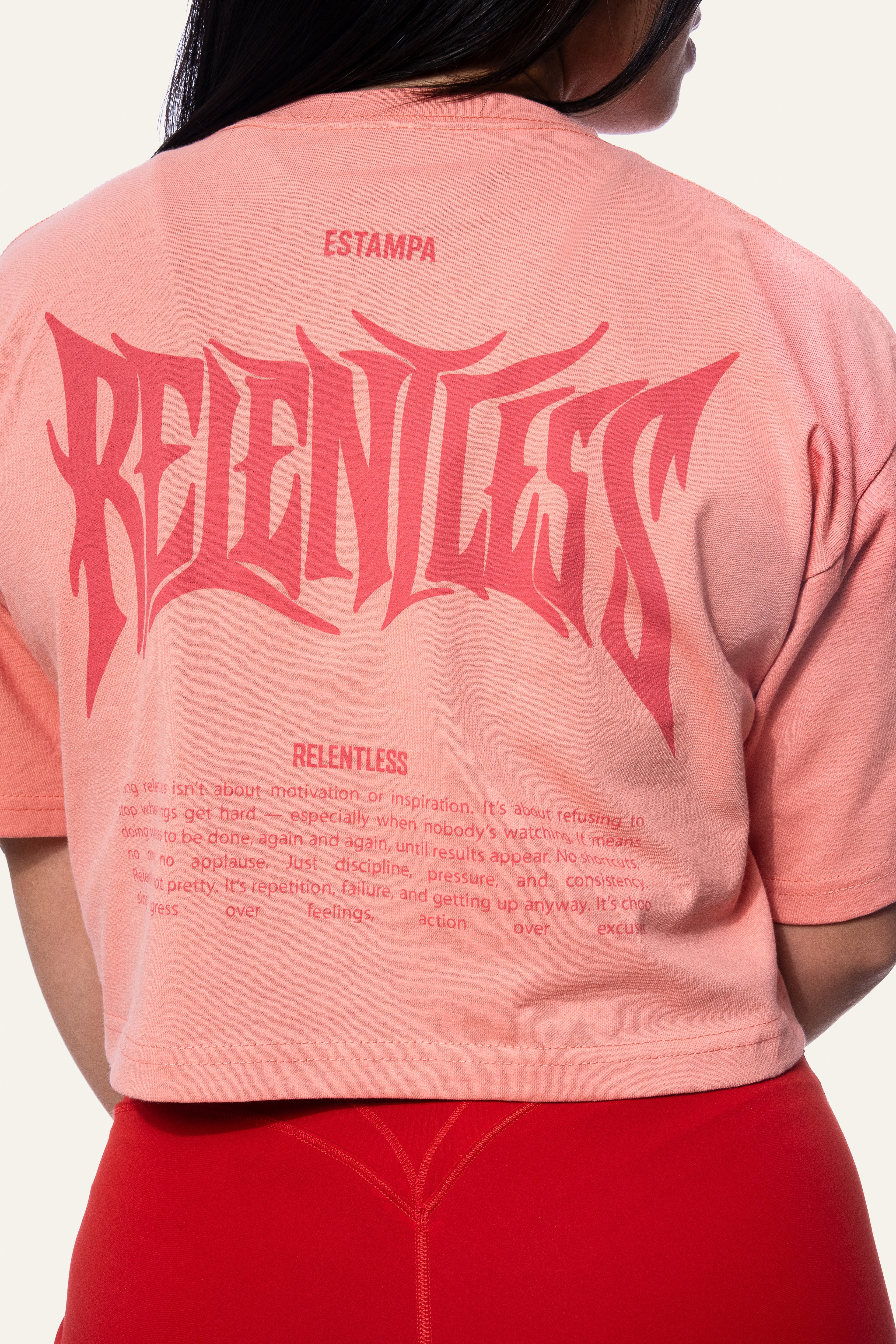 Relentless Collection / CropTop Oversize UNISEX
