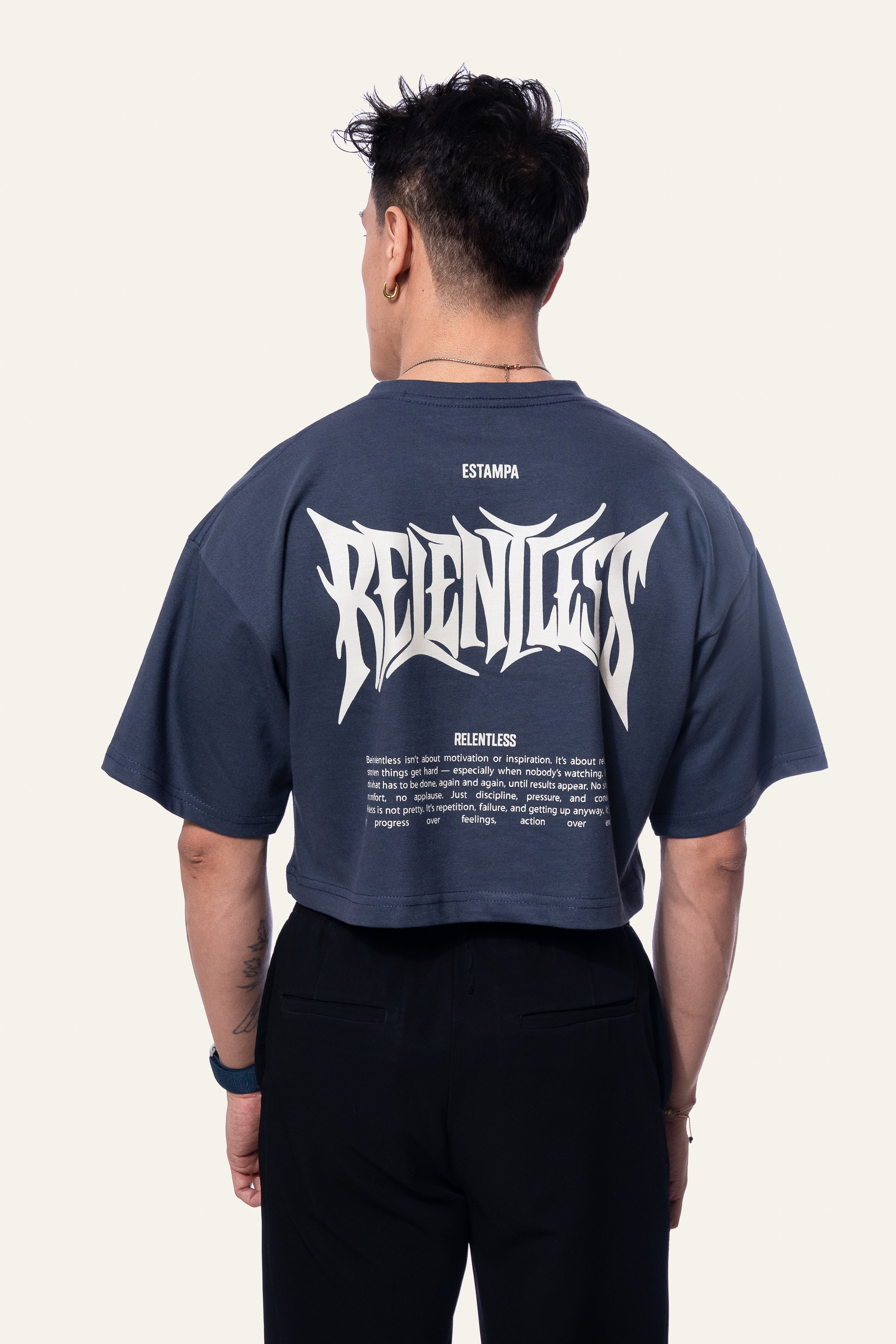 Relentless Collection / CropTop Oversize UNISEX