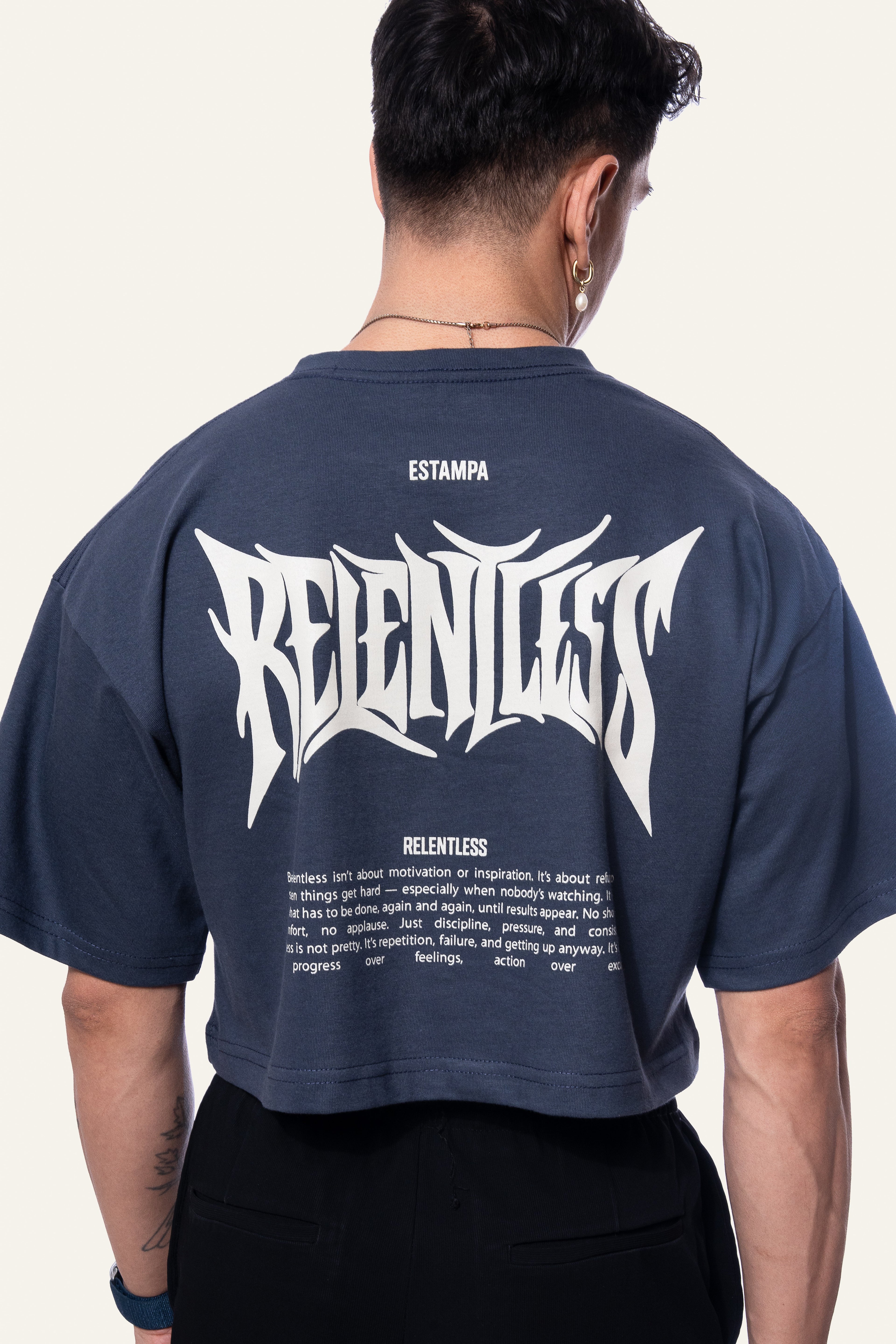 Relentless Collection / CropTop Oversize UNISEX