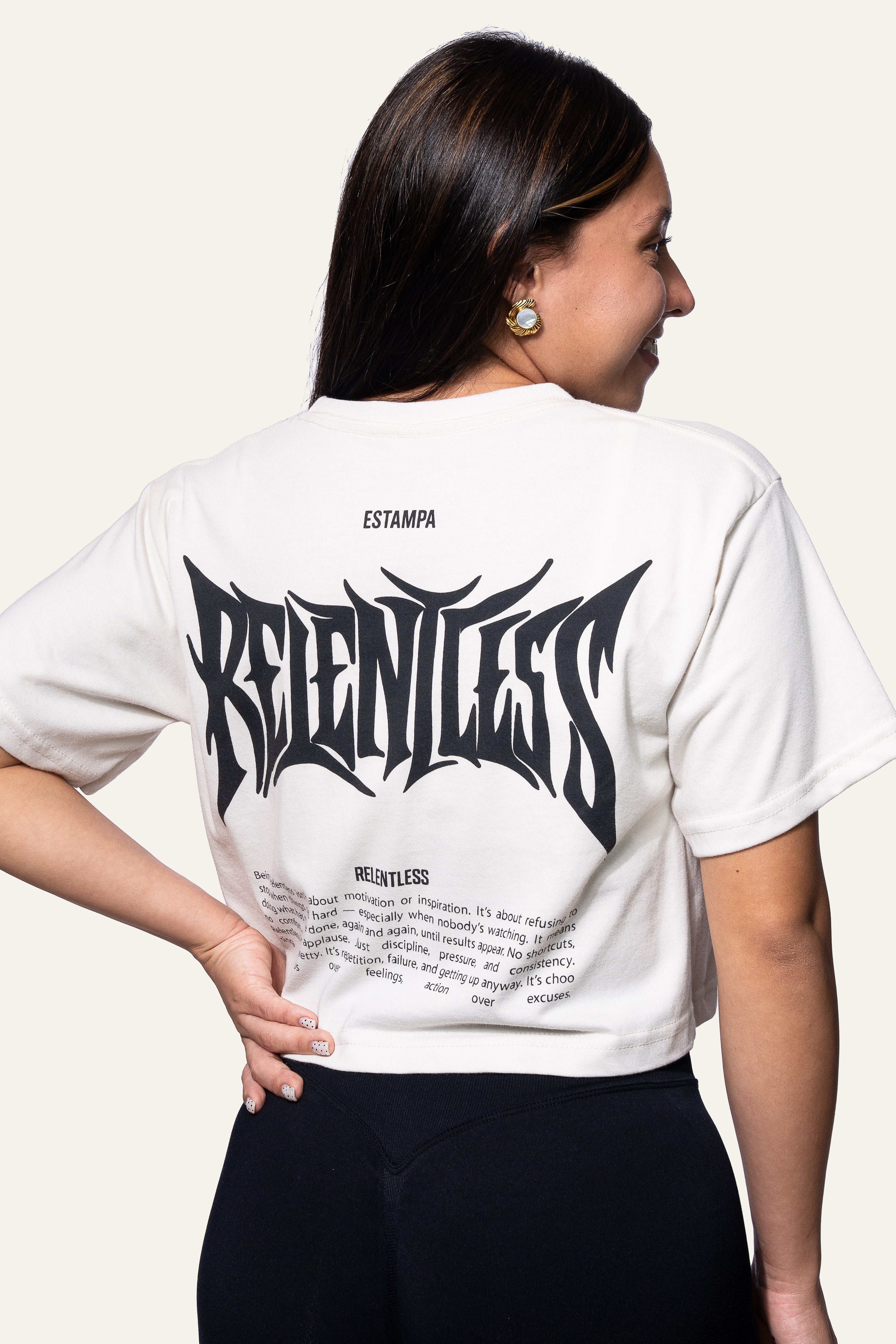 Relentless Collection / Croptop Blusa UNISEX