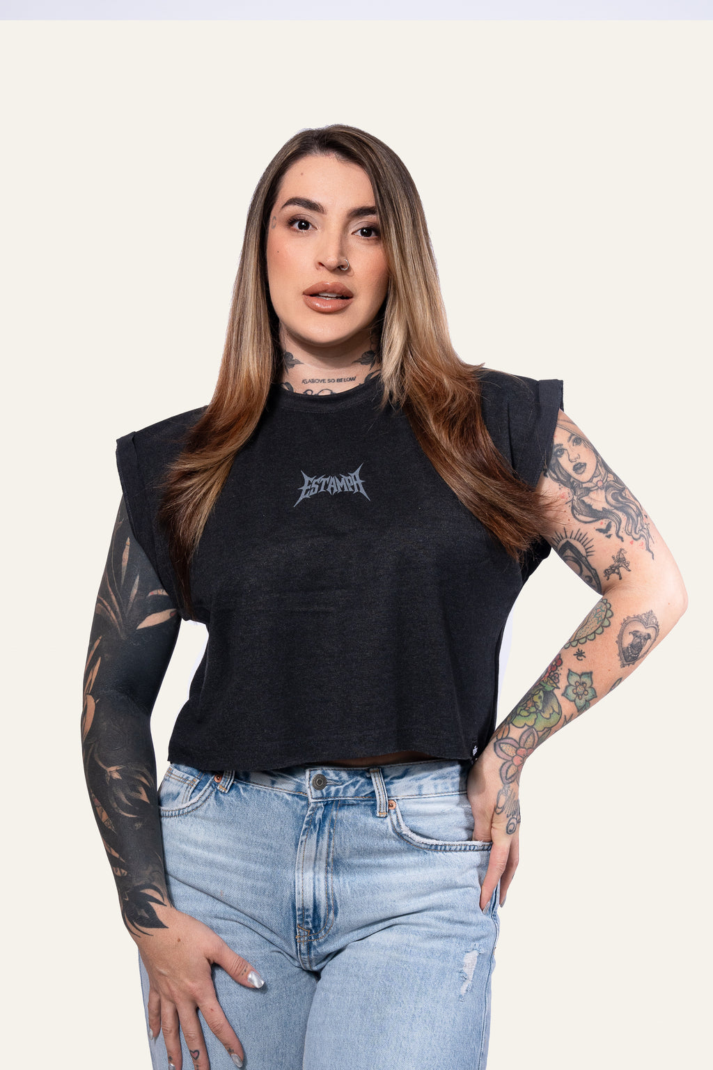 Estampa Collection / CropTop Oversize Tank UNISEX