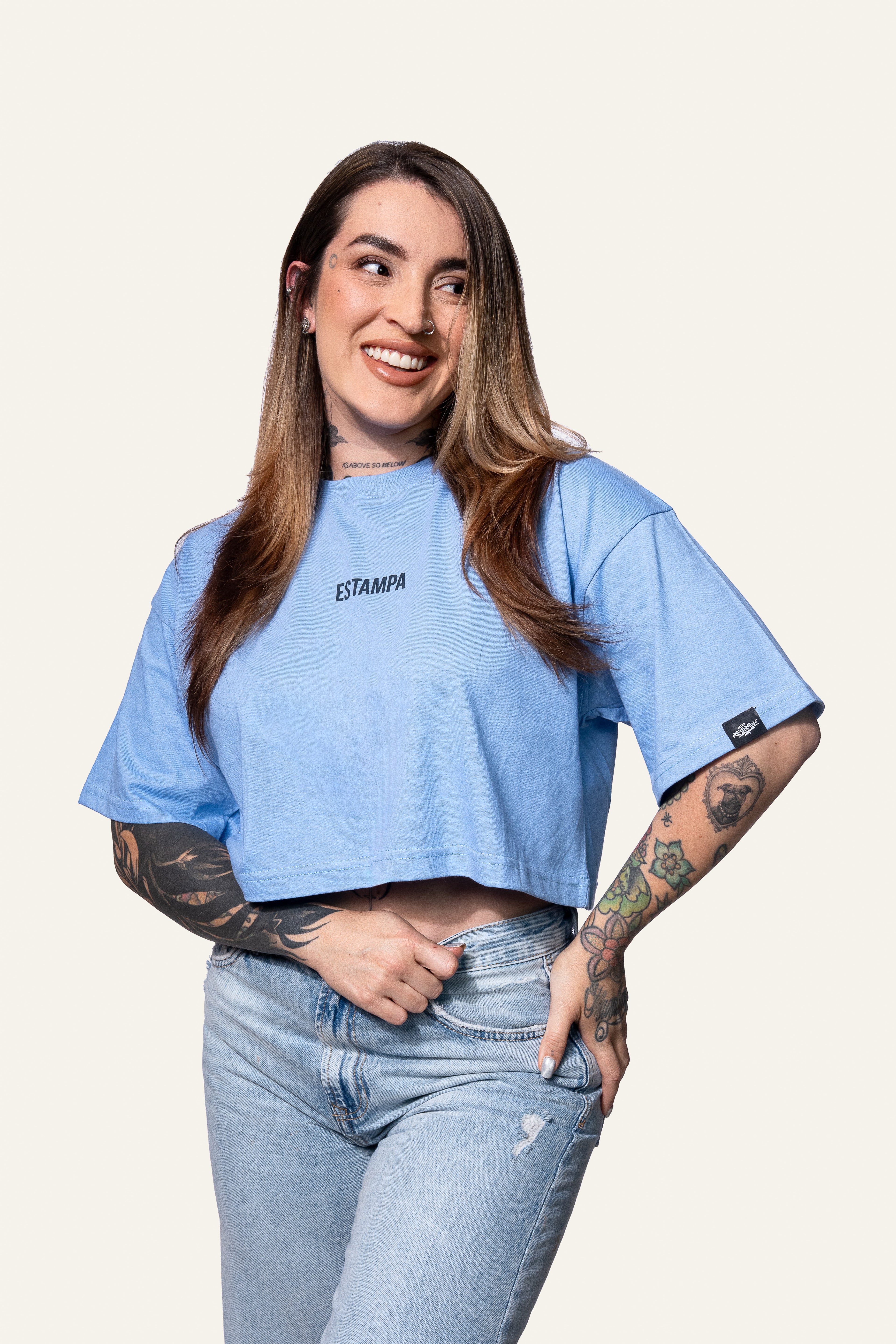 Relentless Collection / CropTop Oversize UNISEX