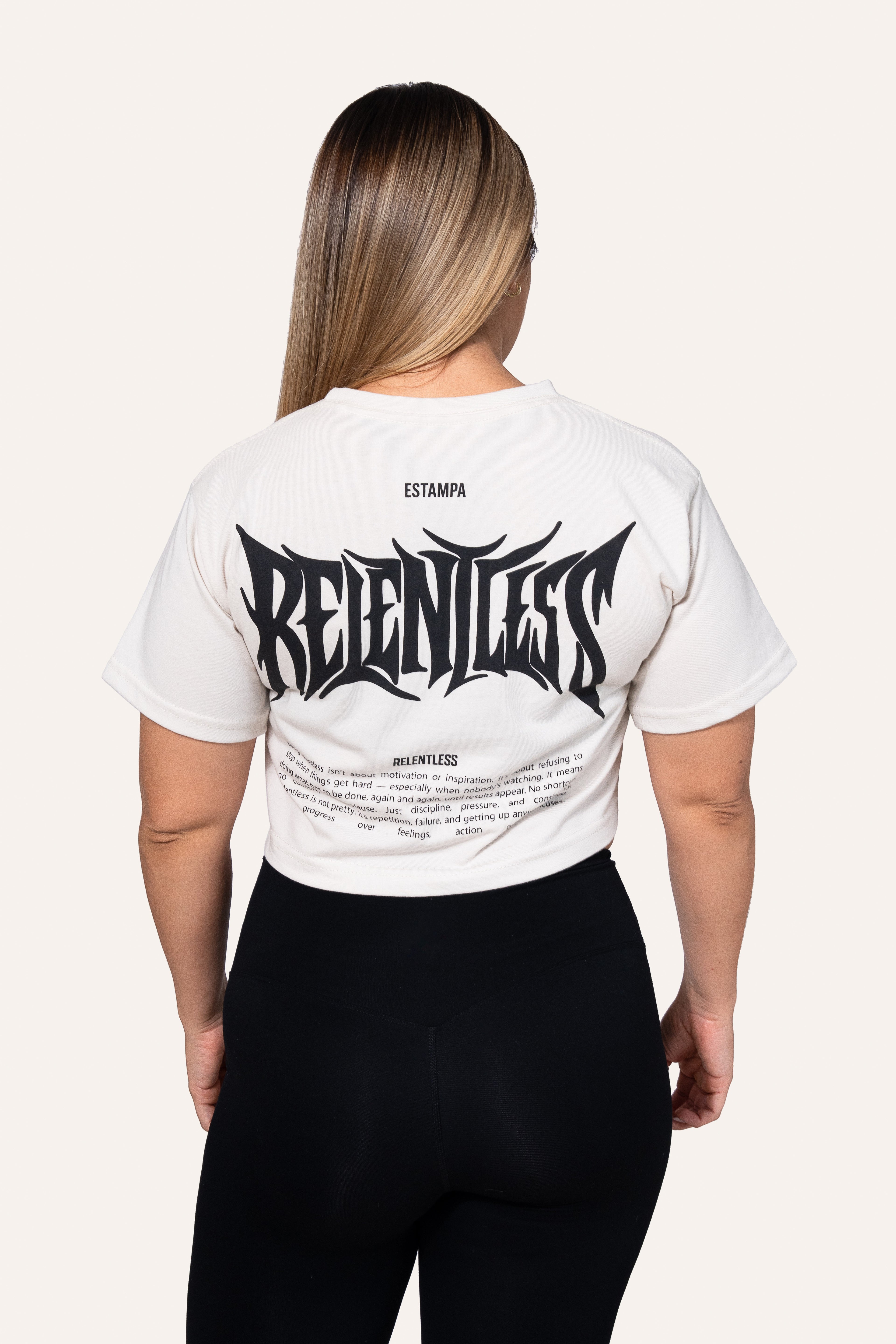 Relentless Collection / Croptop Blusa UNISEX