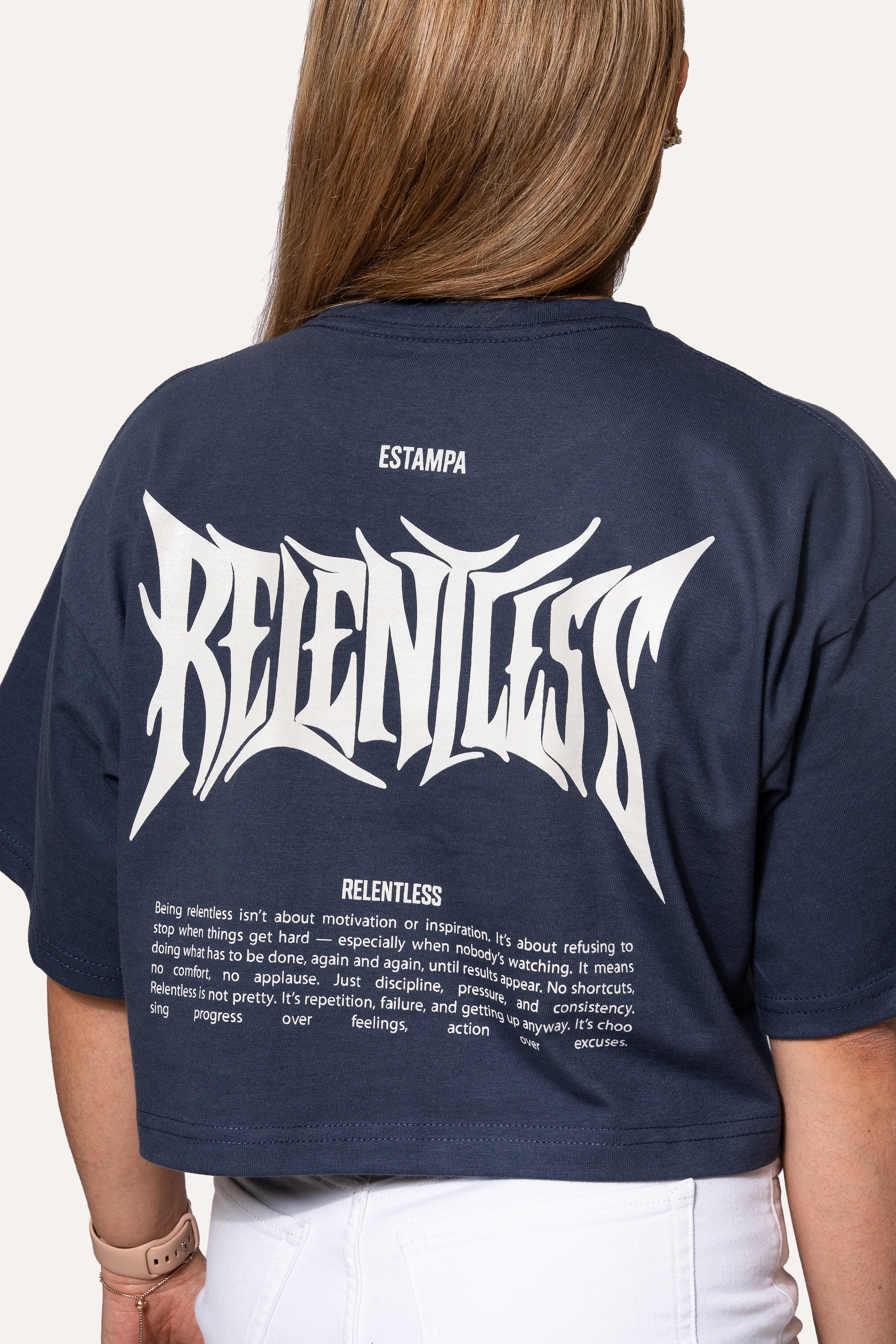 Relentless Collection / CropTop Oversize UNISEX