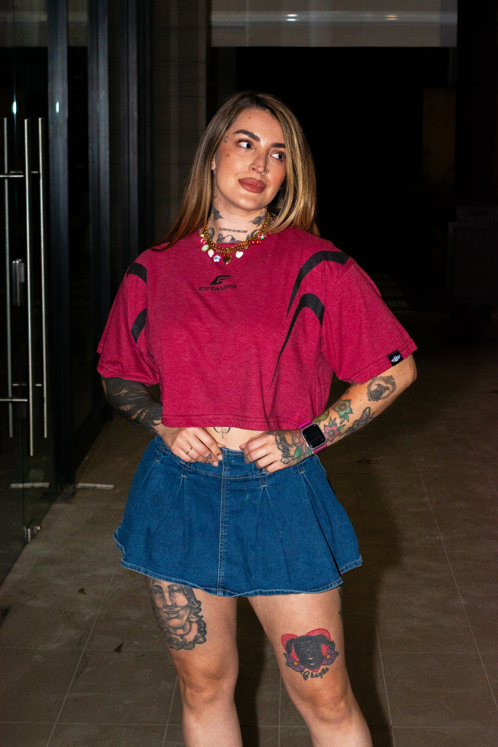 Discipline Collection / CropTop Oversize UNISEX
